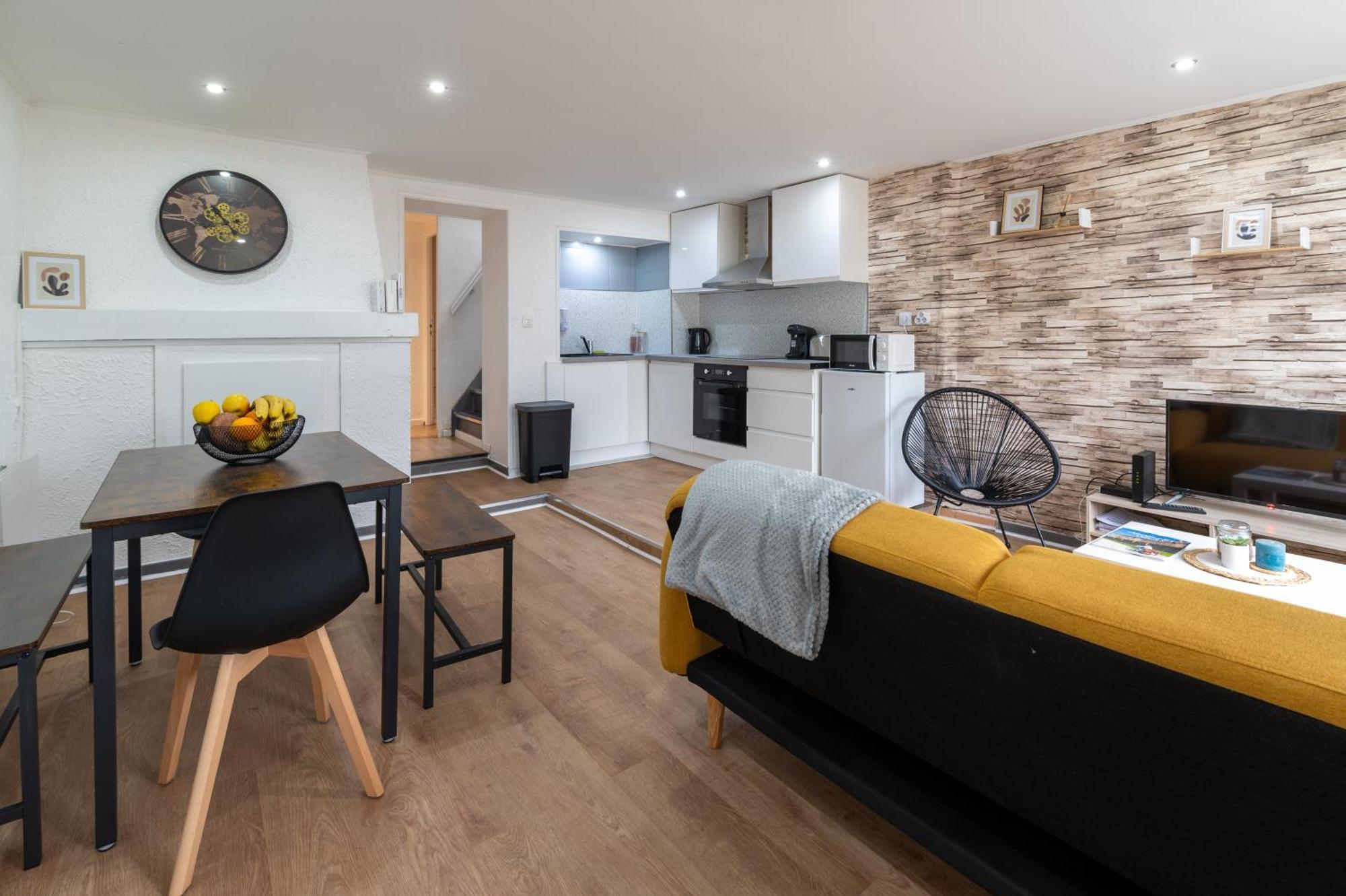 55M2 Cosy Au Calme Avec Terrasse Et Box Individuel Villa Nouzonville Kültér fotó