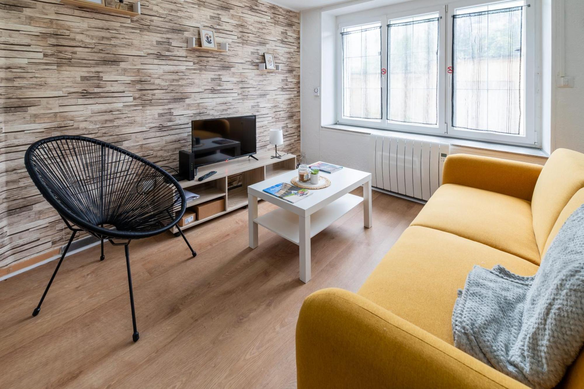 55M2 Cosy Au Calme Avec Terrasse Et Box Individuel Villa Nouzonville Kültér fotó